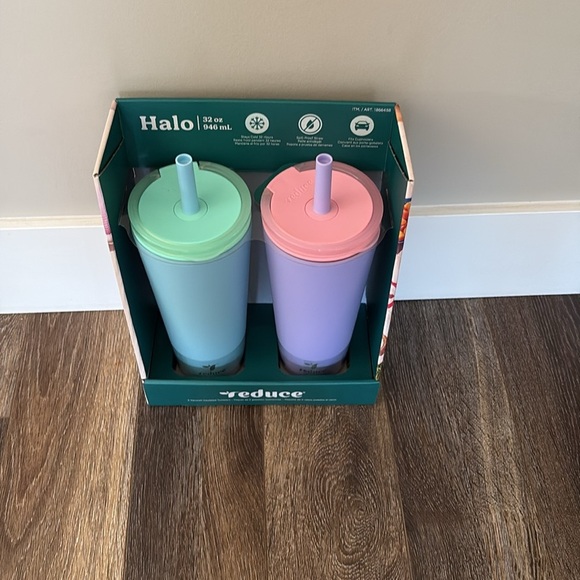 Halo Pastel Blue and Purple Tumblers - Picture 3 of 5
